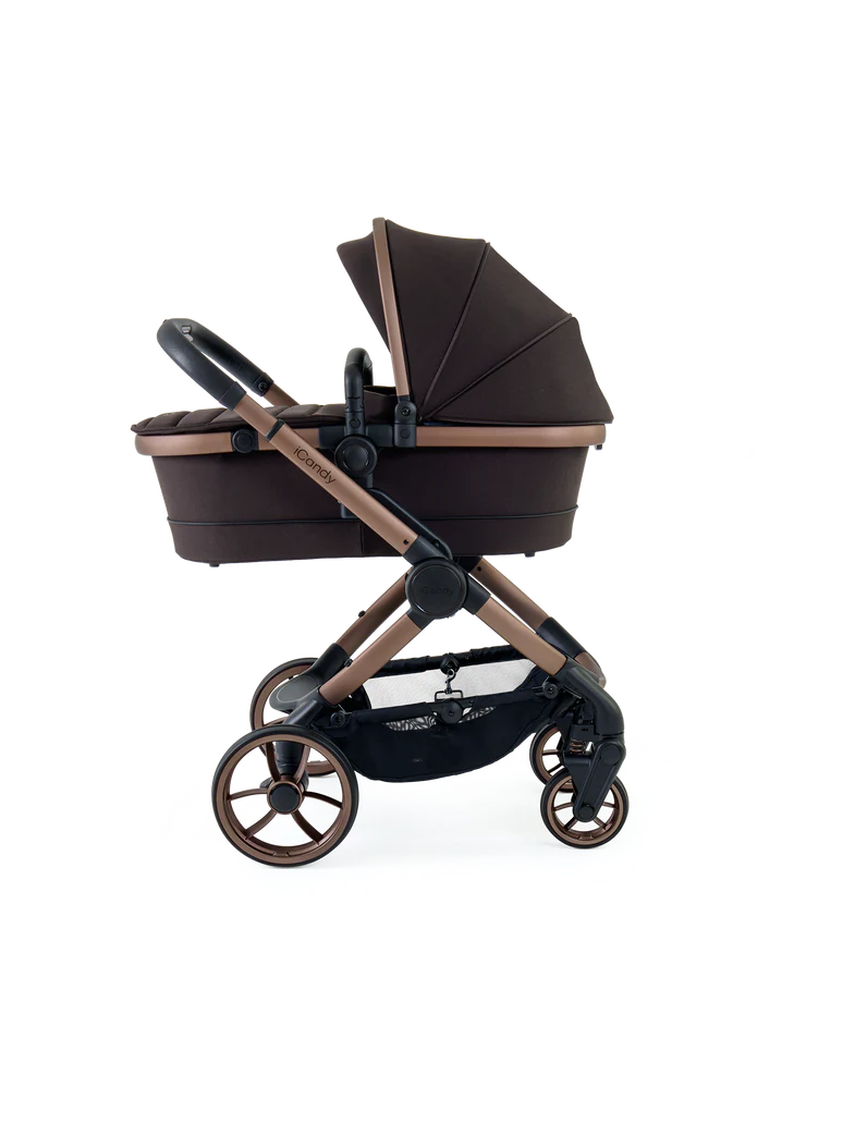 iCandy Peach 7 STUDIO Pushchair and Carrycot - Complete Car Seat Bundle