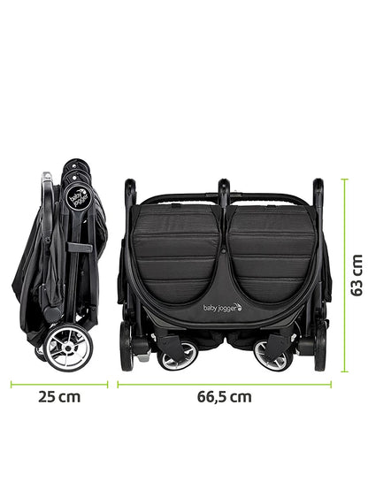 baby jogger city tour 2 folded dimensions Baby Jogger Tour 2 Double Pushchair – BabyGear