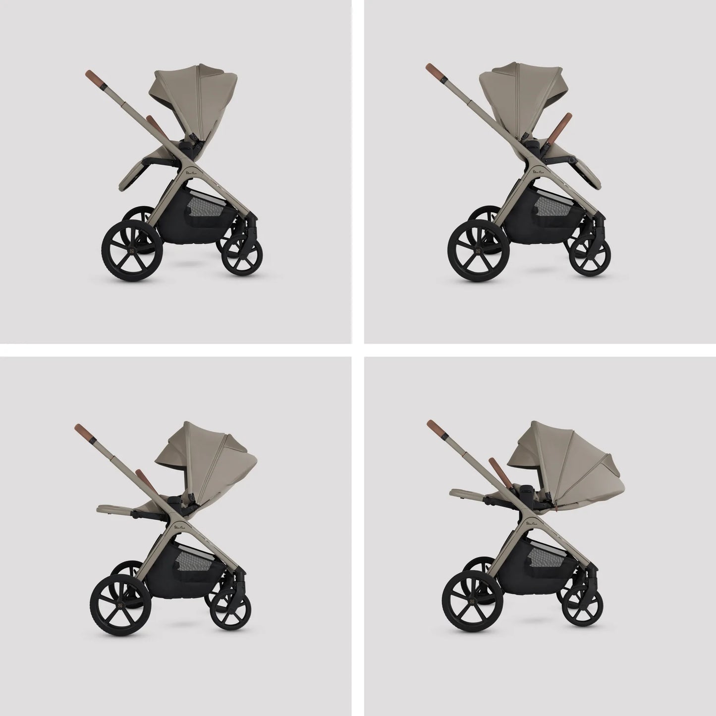 Silver Cross Cove Travel System Ultimate 360 Infant Carrier Bundle (10 piece)