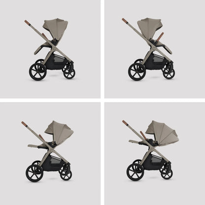 Silver Cross Cove Travel System Ultimate 360 Infant Carrier Bundle (10 piece)