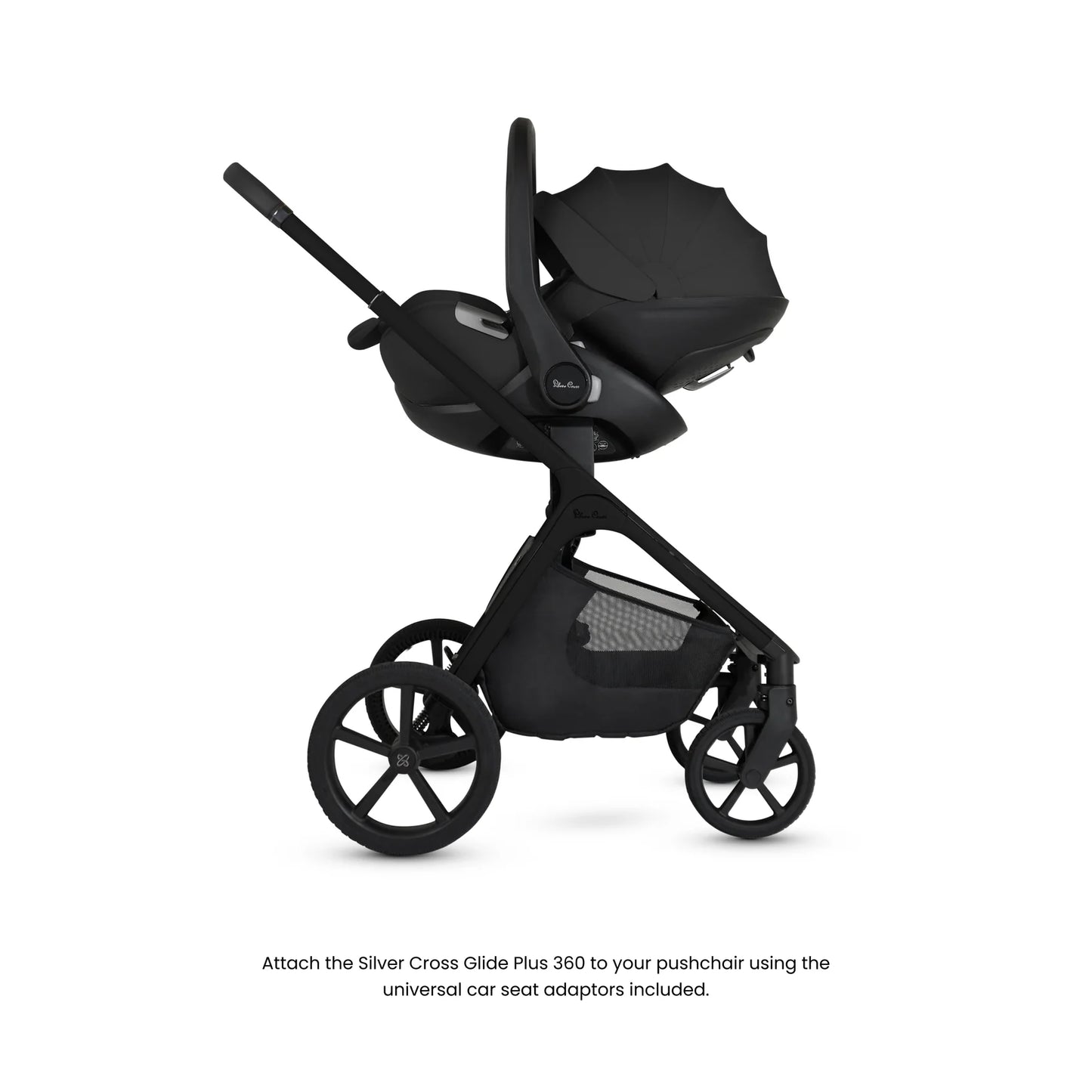 Silver Cross Cove Travel System Ultimate 360 Infant Carrier Bundle (10 piece)