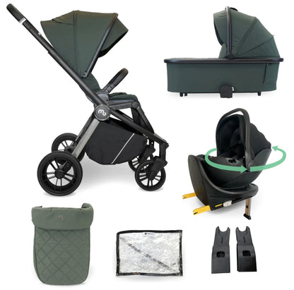 MB450i 3-in-1 Travel System with Rotating Car Seat + Base