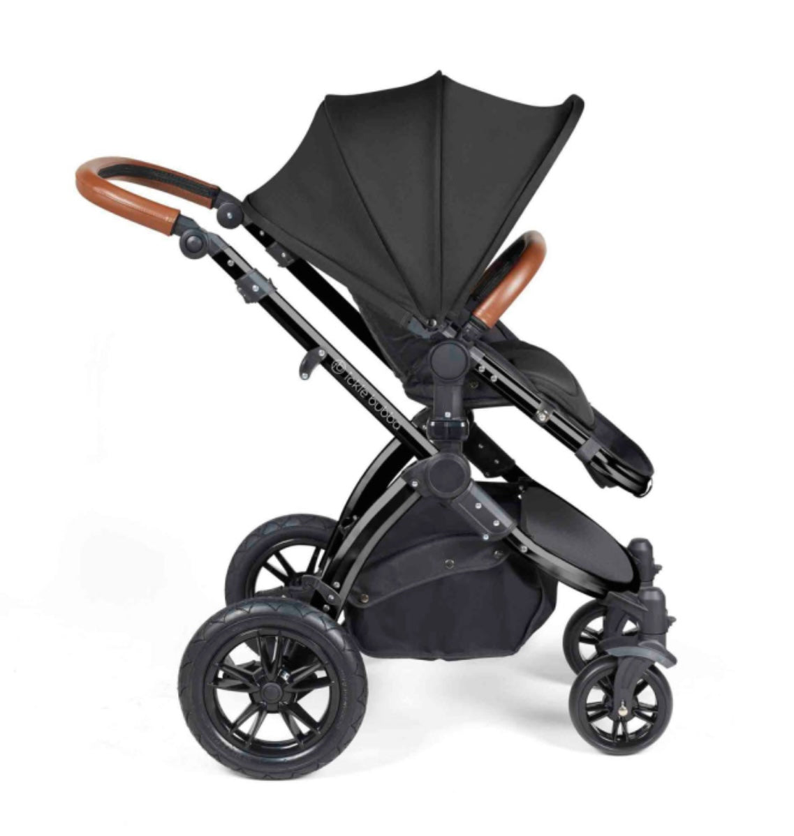 Ickle Bubba Stomp Luxe 12 Piece Travel System with i-Size Nimbus Car Seat & Spin Isofix