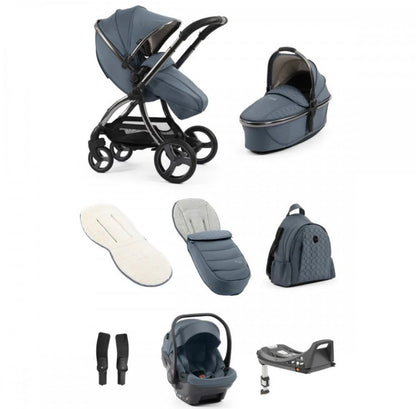 egg3® Luxury Package + egg Shell Car Seat
