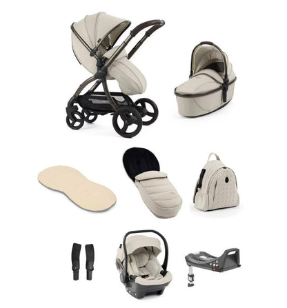 egg3® Luxury Package + egg Shell Car Seat