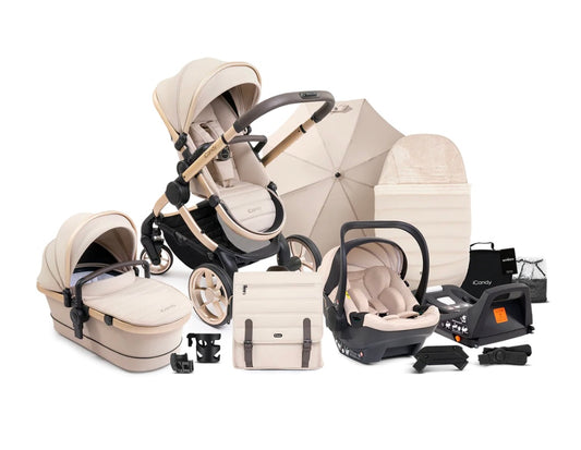 iCandy Peach 7 Complete Car Seat Bundle
