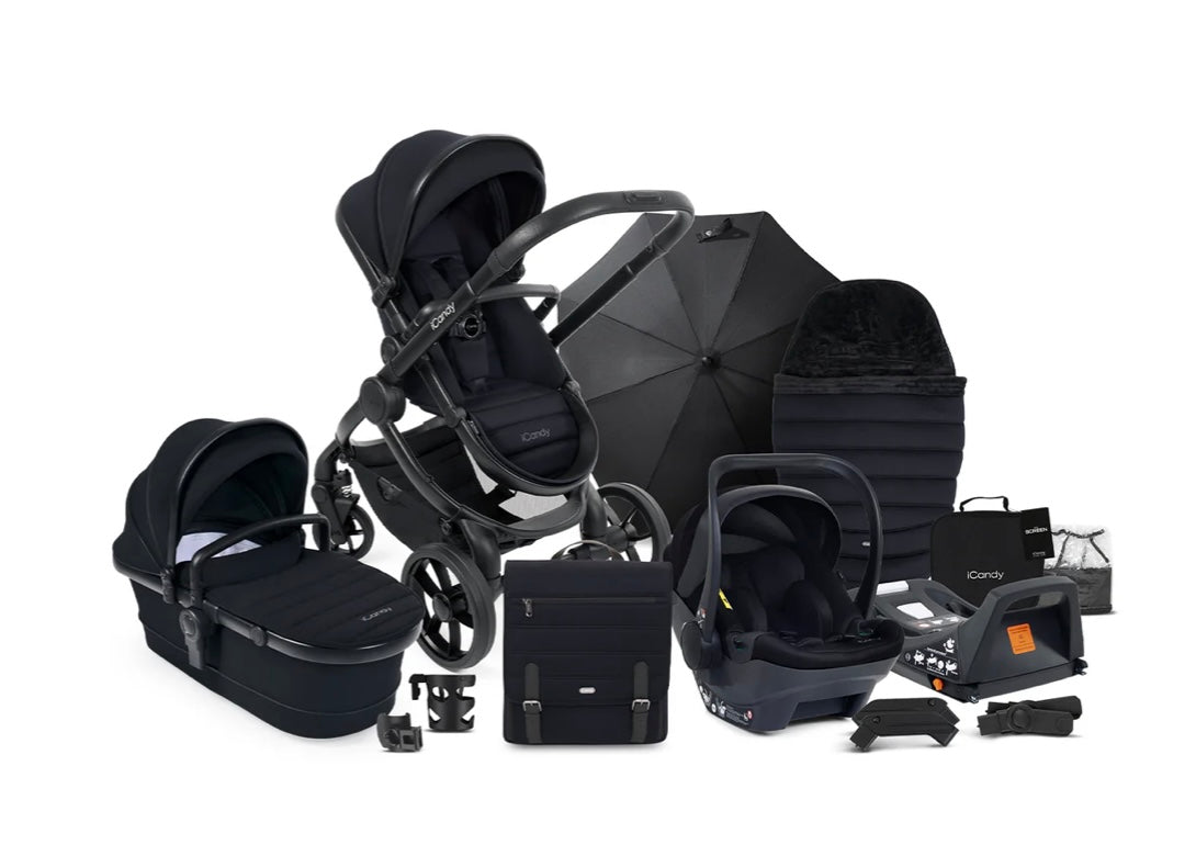 iCandy Peach 7 Complete Car Seat Bundle