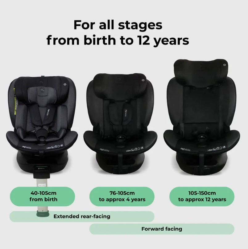 My Babiie Dani Dyer i-Size Spin Car Seat