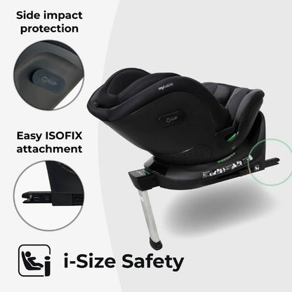 My Babiie Dani Dyer i-Size Spin Car Seat