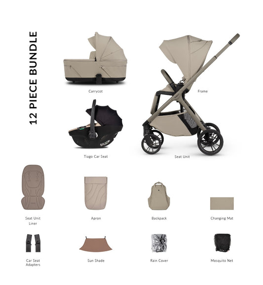 Venicci Tila 3in1 Travel System (12 Piece)