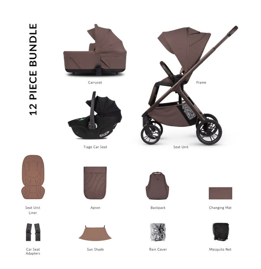 Venicci Tila 3in1 Travel System (12 Piece)