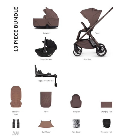 Venicci Tila 4 in 1 Travel System (13 Piece)