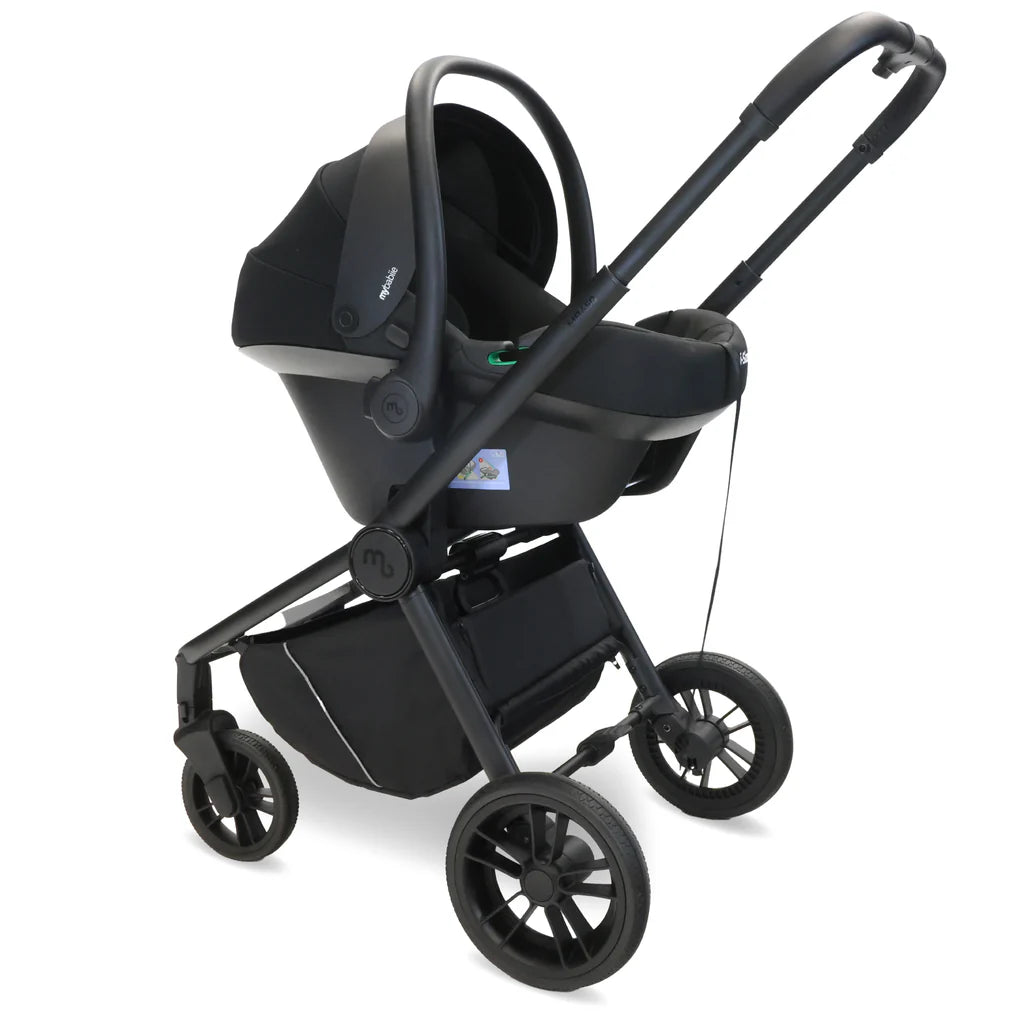 PRE-ORDER - My Babiie MB450i 3-in-1 Travel System - Chocolate