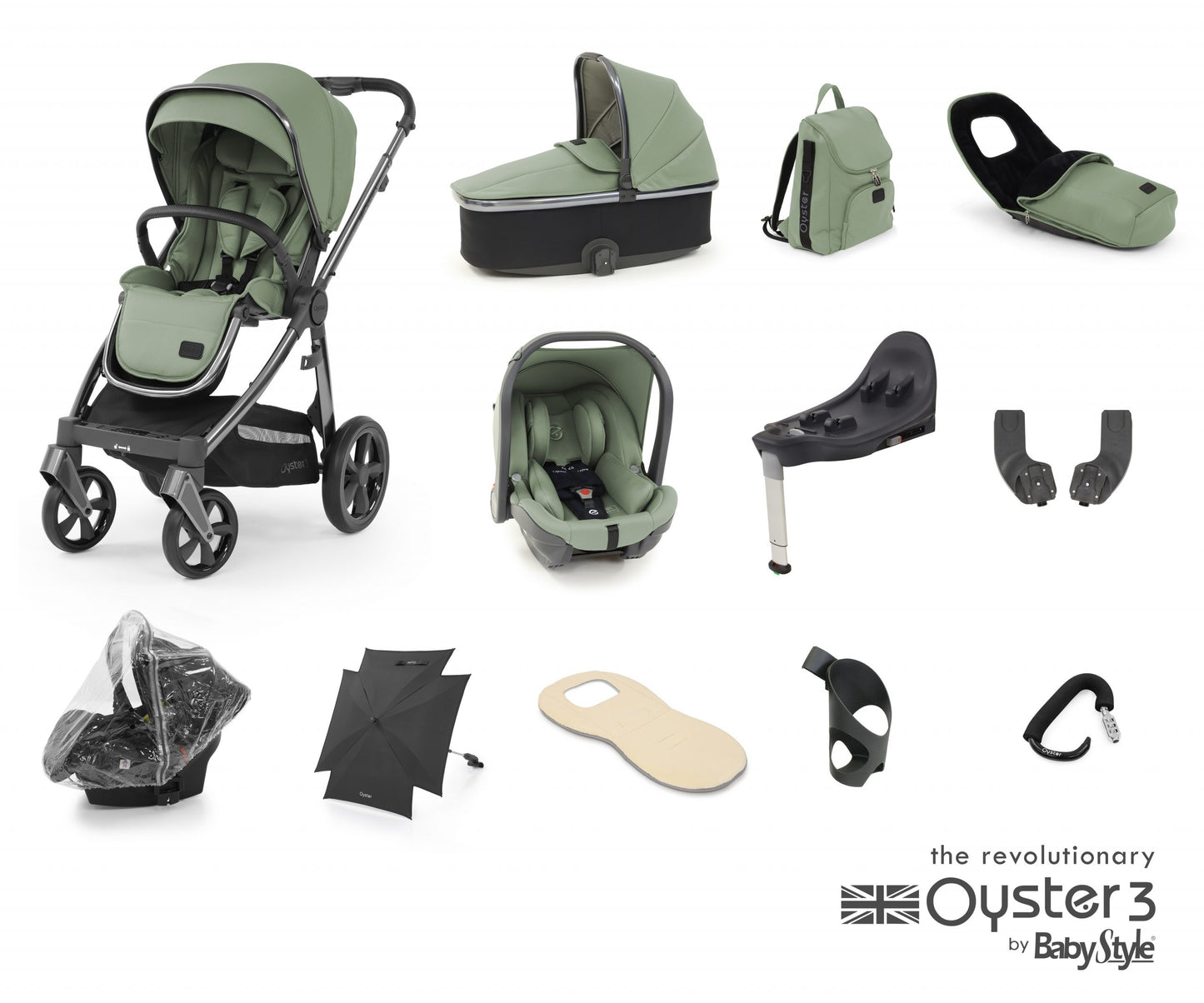 BabyStyle Oyster3 Ultimate Package Travel System