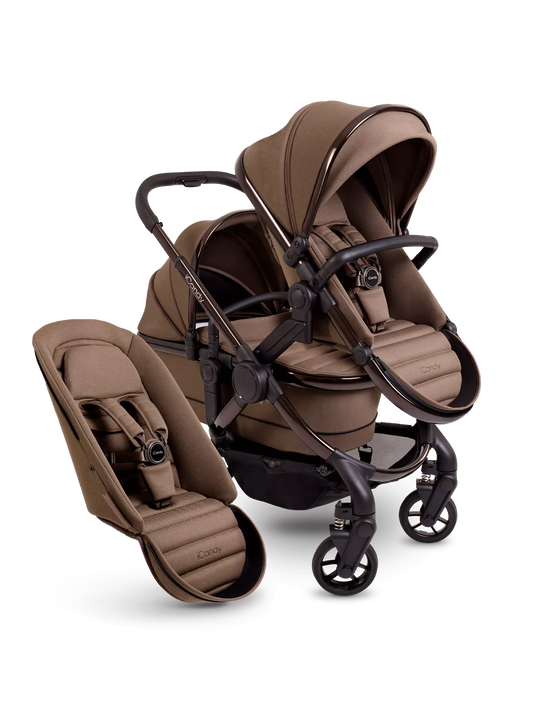 iCandy Peach 7 Pushchair + Carrycot - Double