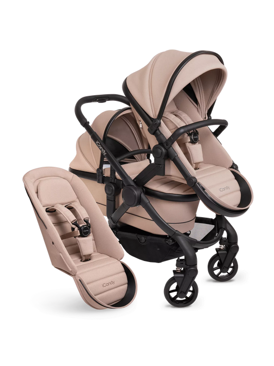 iCandy Peach 7 Pushchair + Carrycot - Double