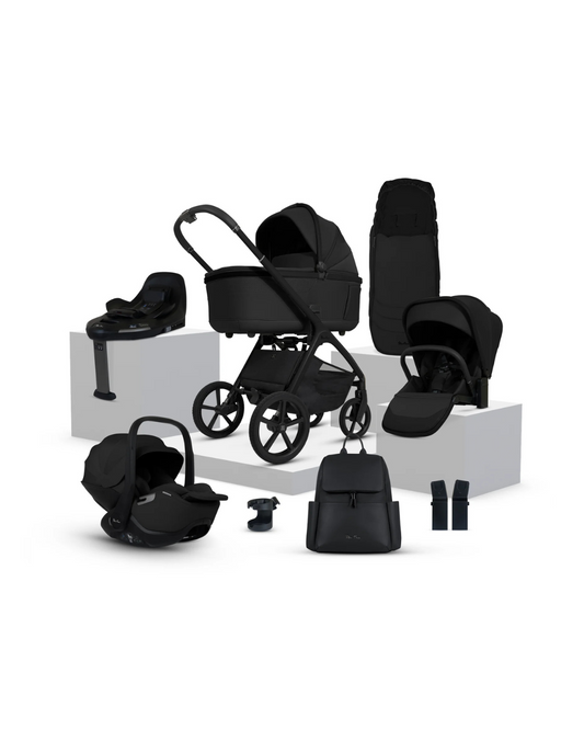 Silver Cross Cove Travel System Ultimate 360 Infant Carrier Bundle (10 piece)