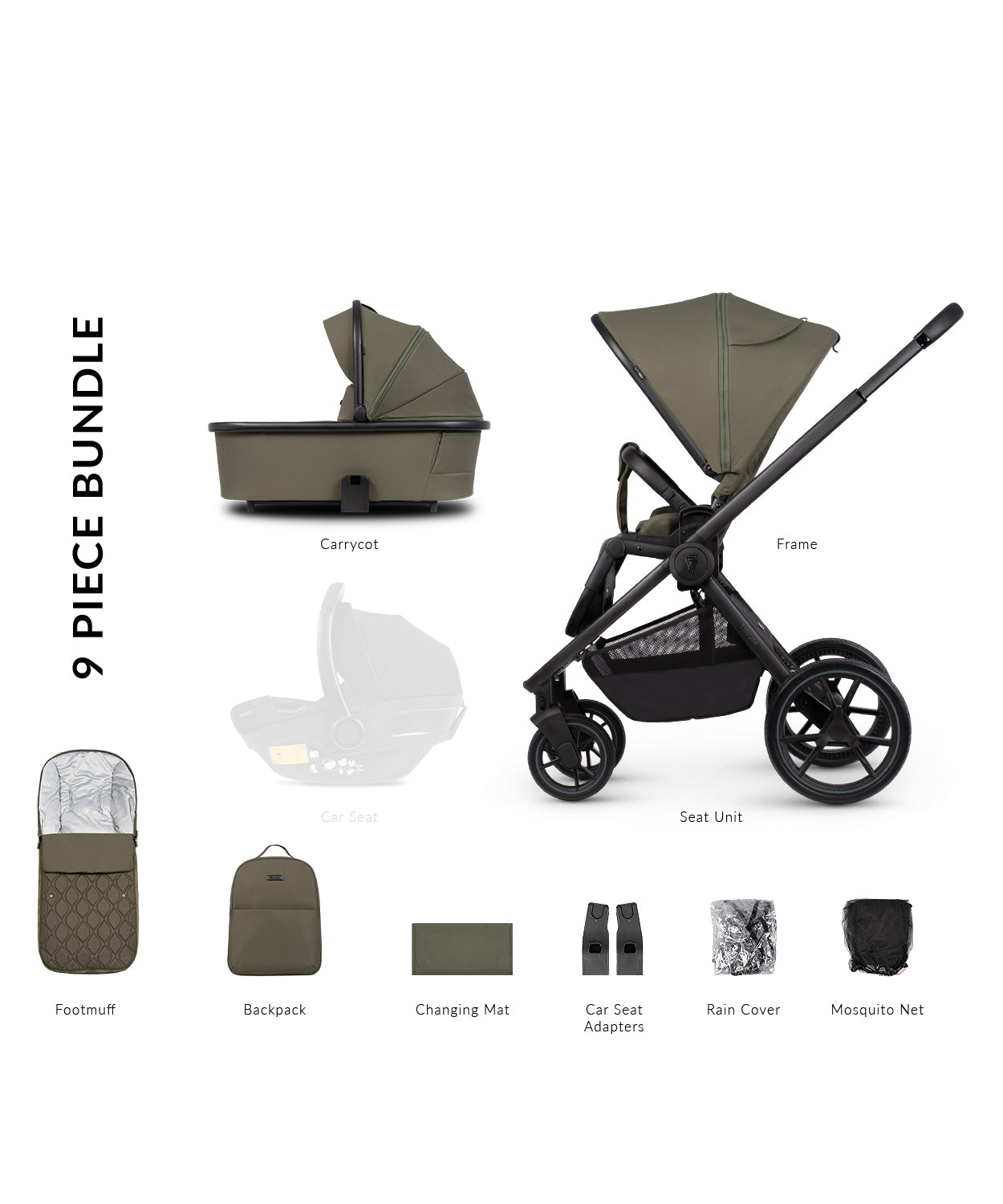 Venicci Tinum Edge 2-in-1 Travel System