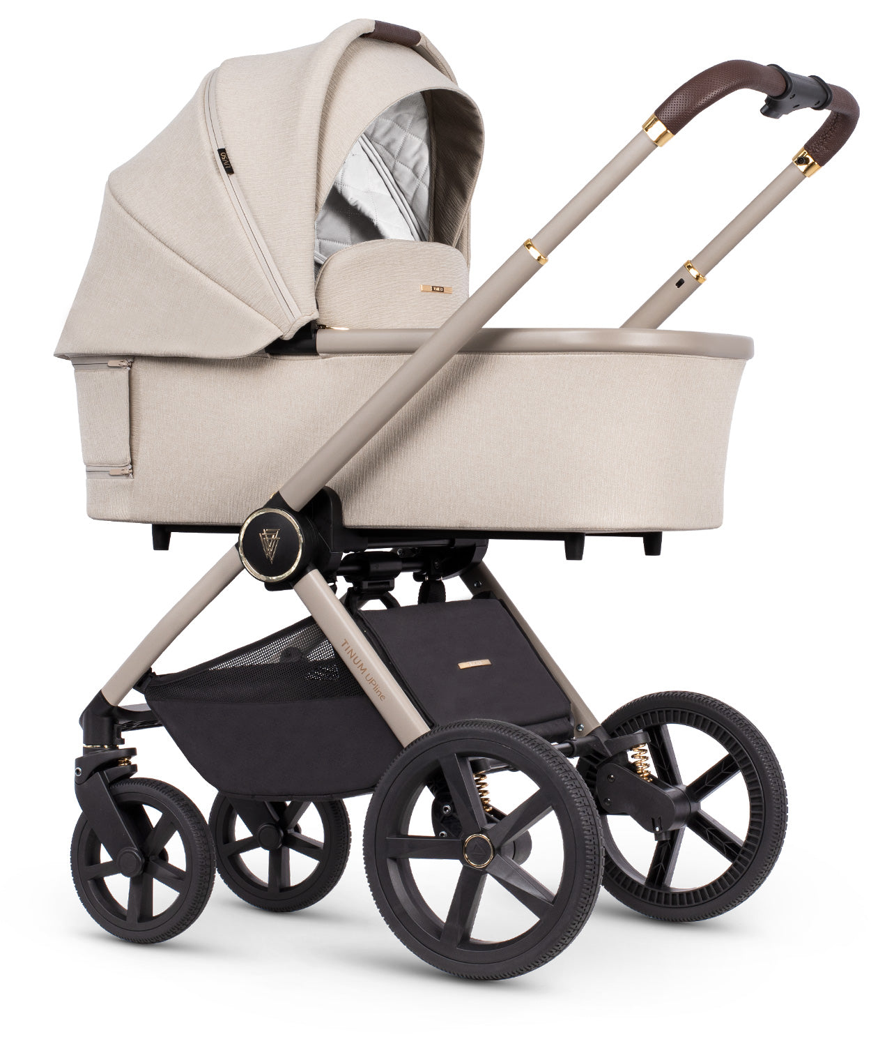 Venicci Upline Pram 3 in 1 + Base - The Complete Travel System Bundle