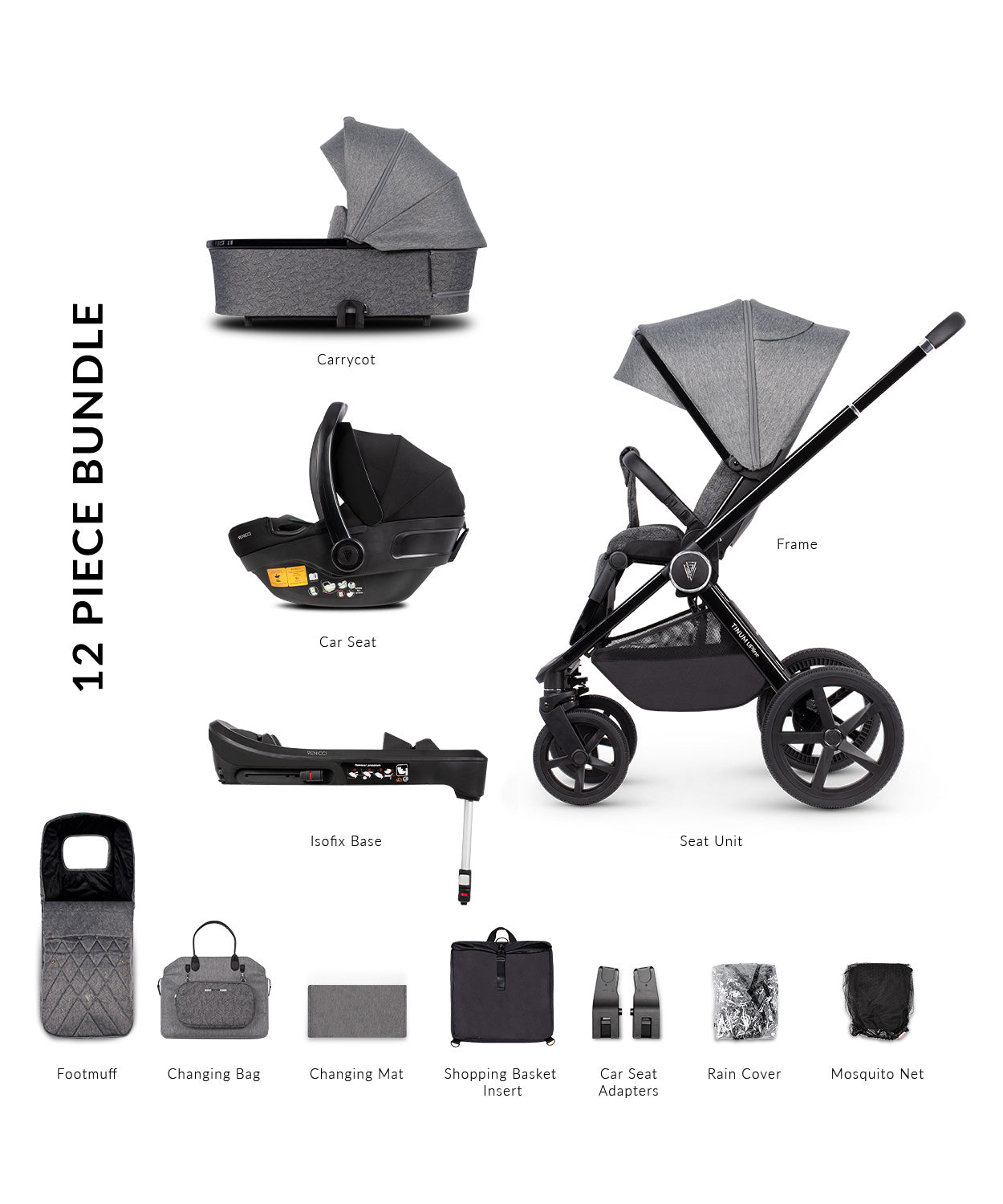 Venicci Tinum Upline i-Size Travel System