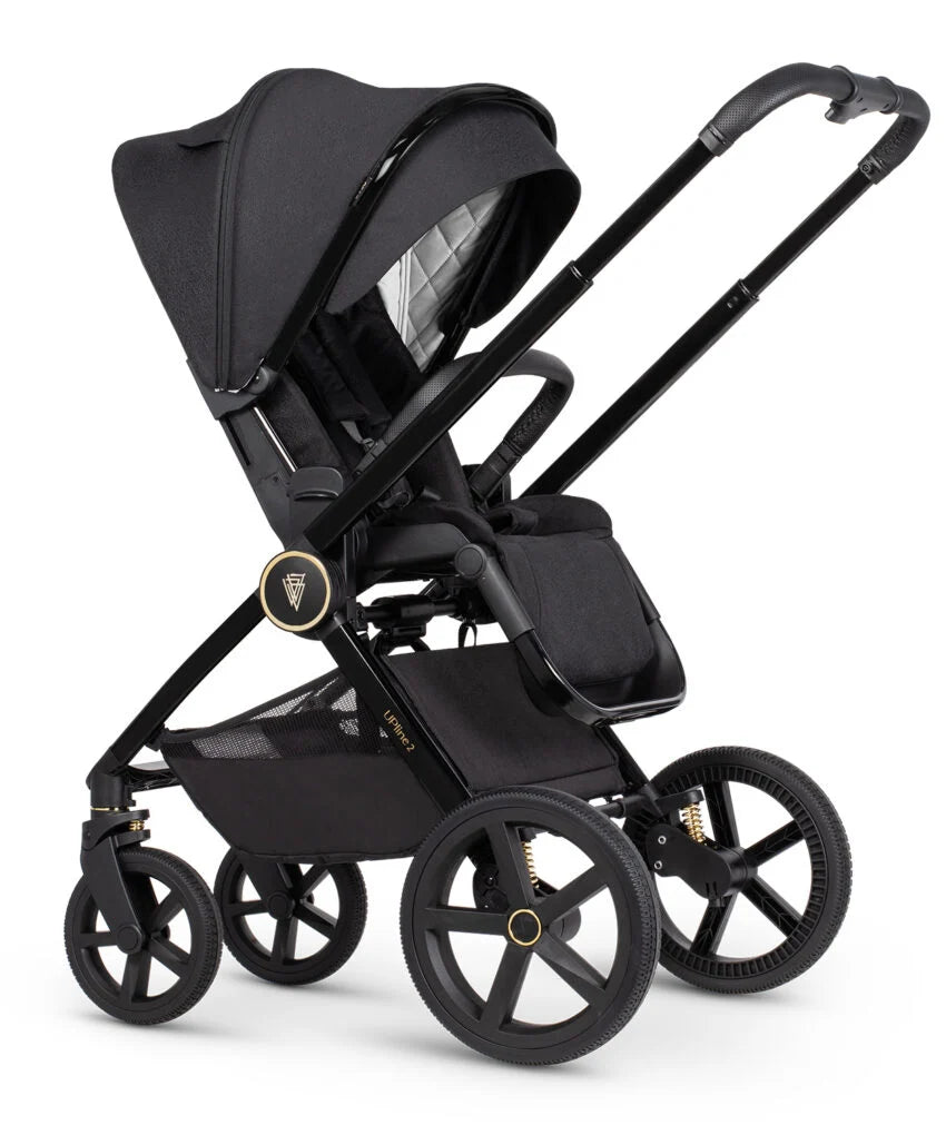 Venicci Upline 2 Pram 3 in 1 (Tiago Black)