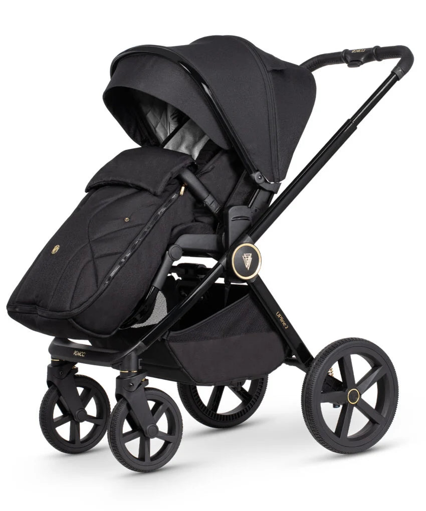 Venicci Upline 2 Pram 3 in 1 (Tiago Black)