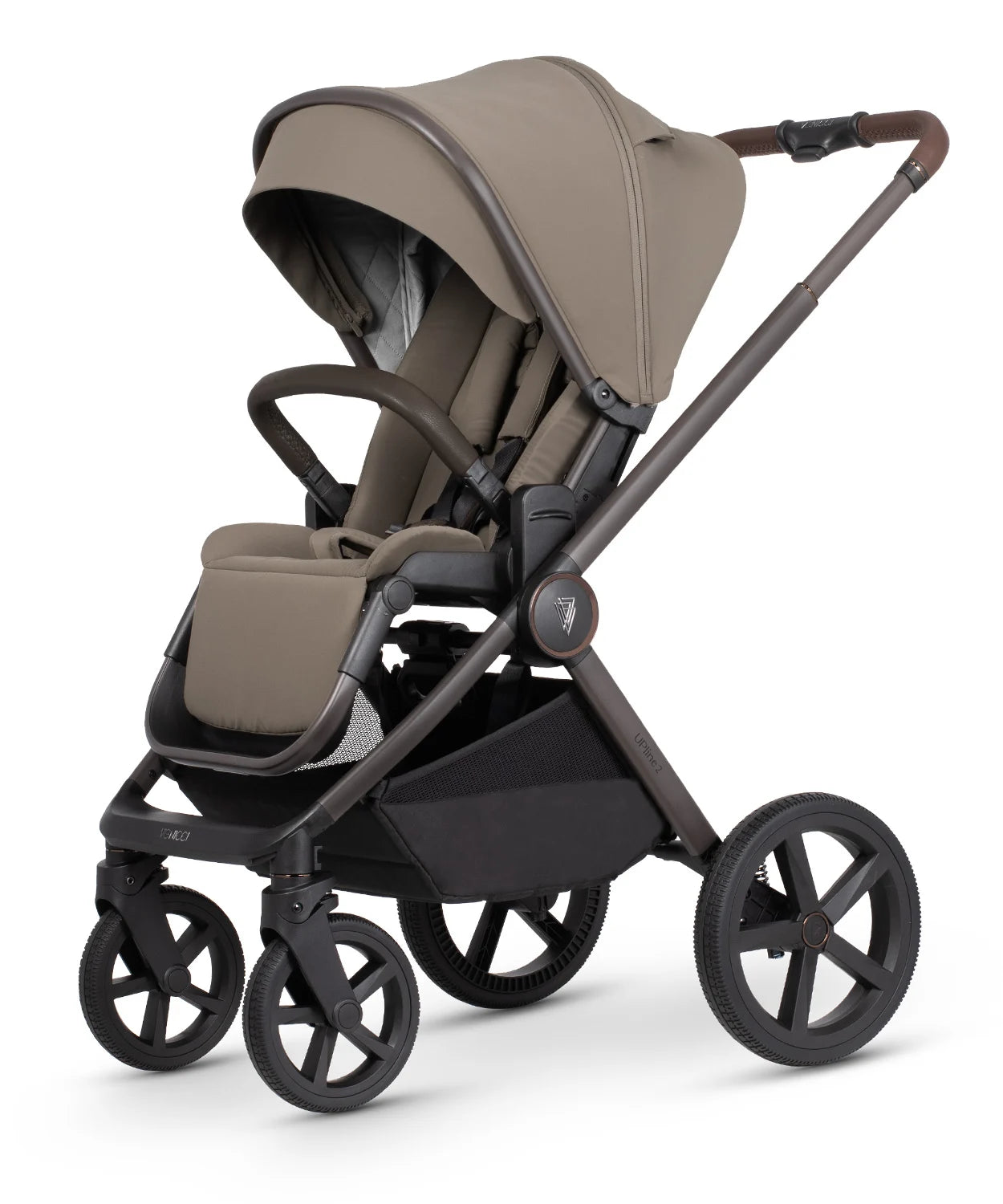 Venicci Upline 2 Pram 3 in 1 (Tiago Black)
