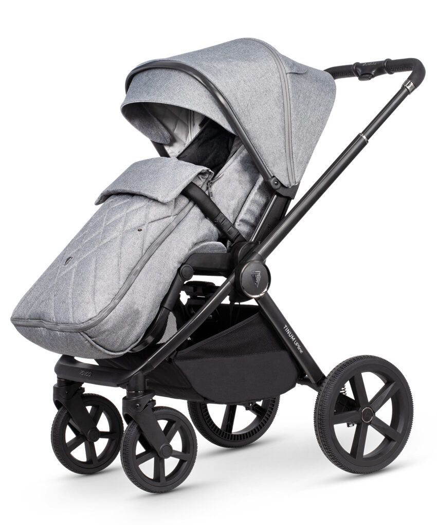 Venicci Upline Pram 3 in 1 + Base - The Complete Travel System Bundle