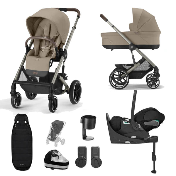 CYBEX Balios S Lux Luxury Cloud T Bundle - Almond Beige