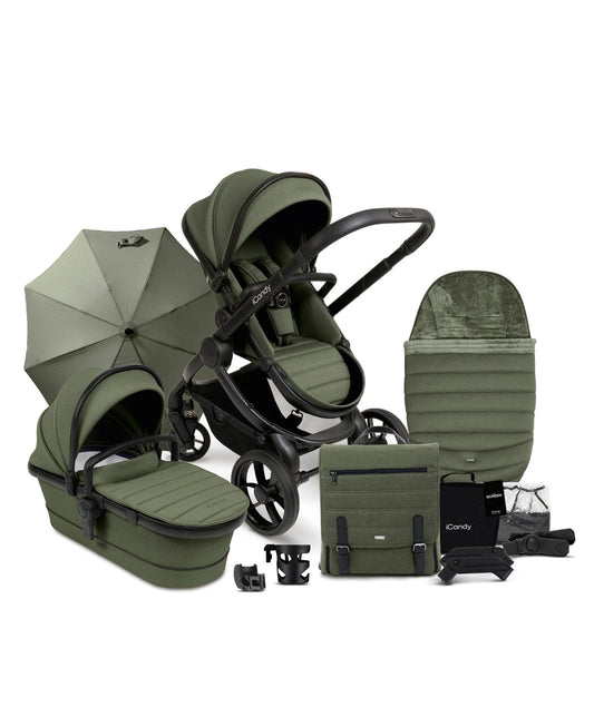 PRE-ORDER - iCandy Peach 7 Pushchair Bundle - Ivy