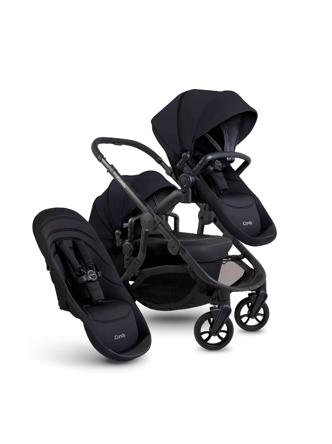 iCandy Orange 4 Double Pushchair Bundle