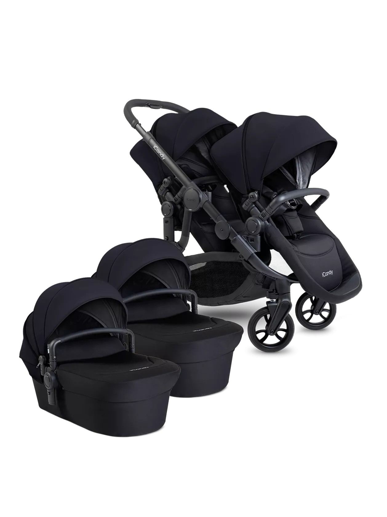 iCandy Orange 4 Twin Pushchair Bundle