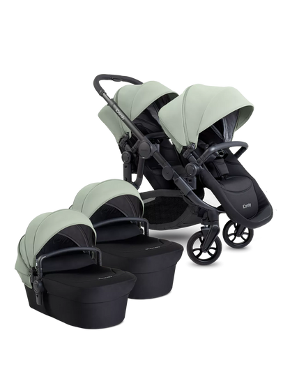 iCandy Orange 4 Twin Pushchair Bundle