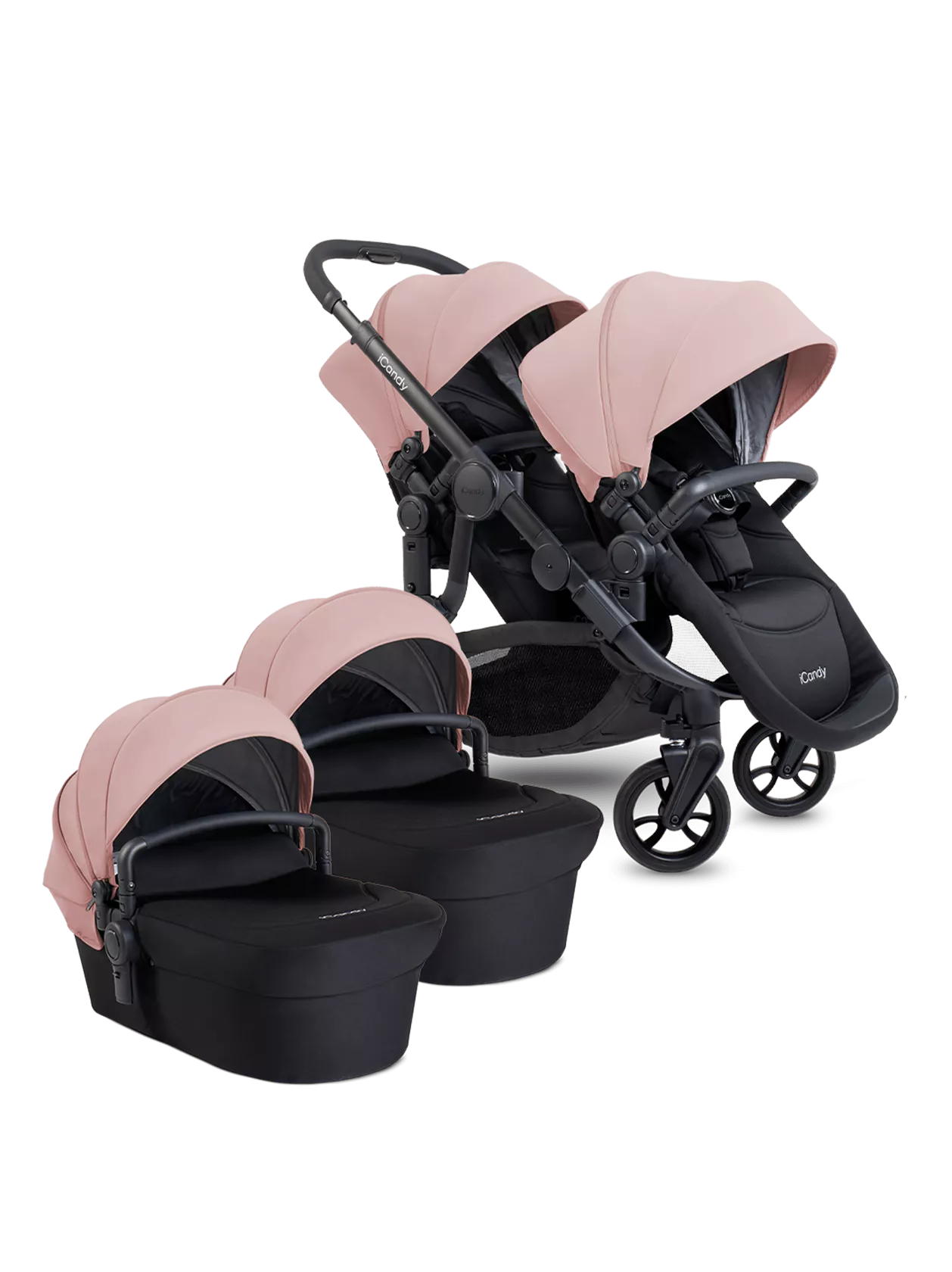 iCandy Orange 4 Twin Pushchair Bundle