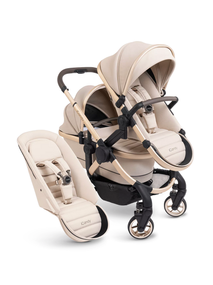 iCandy Peach 7 Pushchair + Carrycot - Double