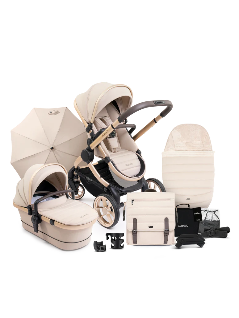 iCandy Peach 7 STUDIO Pushchair and Carrycot - Complete Bundle