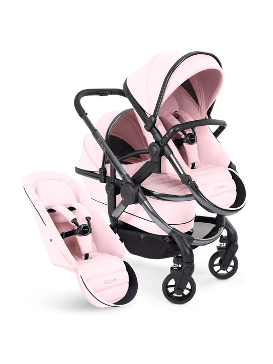 iCandy Peach 7 Pushchair + Carrycot - Double
