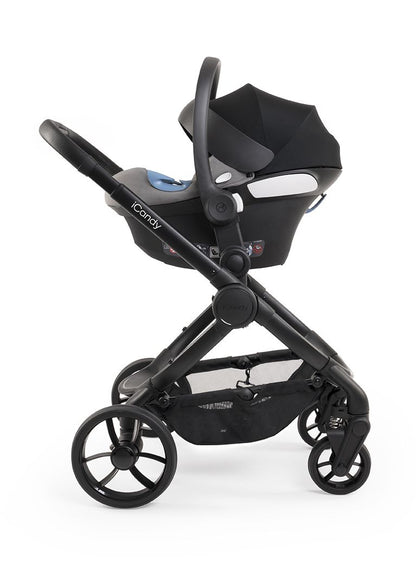 iCandy Peach 7 Complete Pushchair Bundle - Black Edition