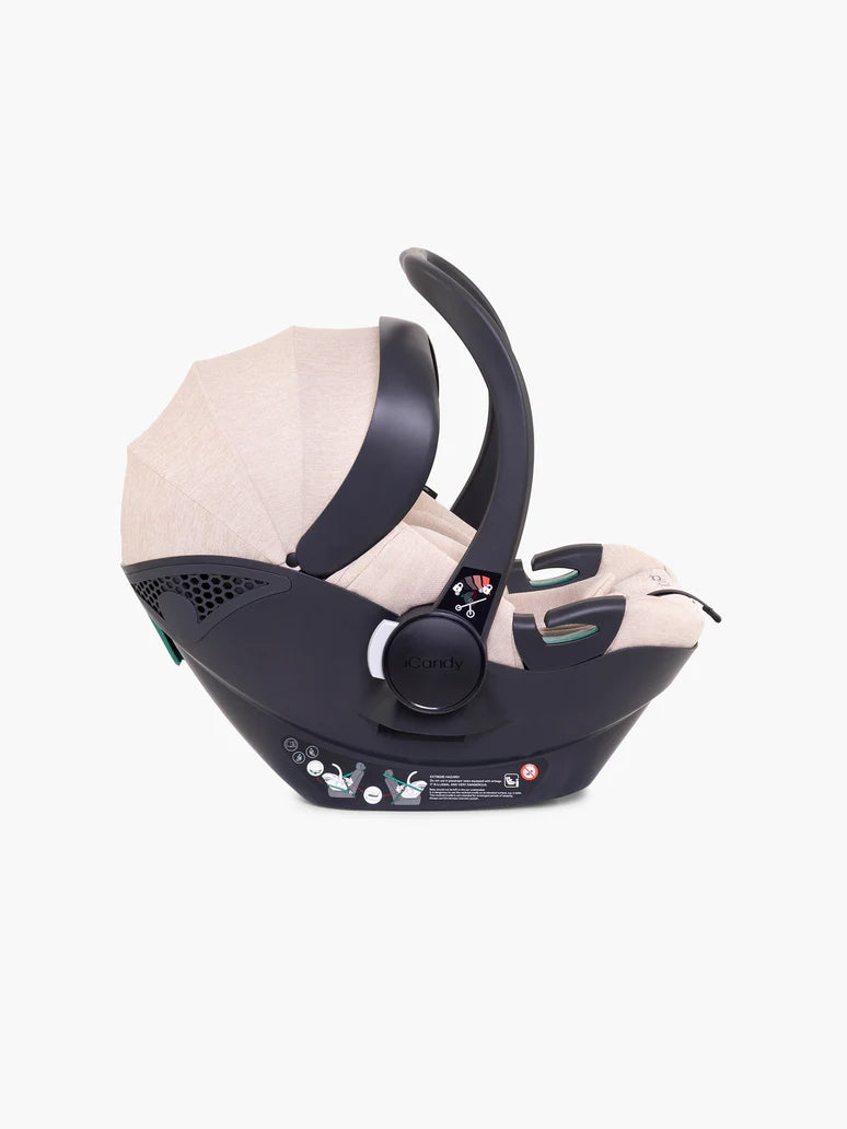 iCandy Peach 7 STUDIO Pushchair and Carrycot - Complete Car Seat Bundle