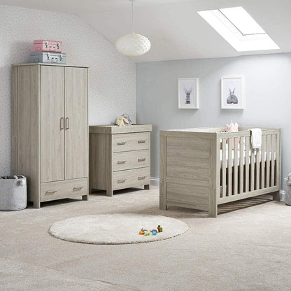 Obaby 4 in 1 Nika 3 Piece Nursery Room Set + Under Drawer