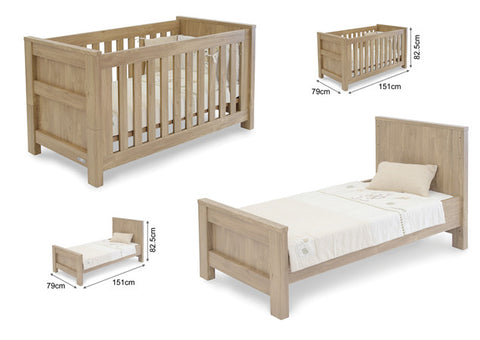 Babystyle Bordeaux cotbed